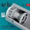 RESKIT RSU48-0466 F-4 (B, C, D, N) Phantom II exhaust nozzles for Academy kit (3D Printed) (1/48)